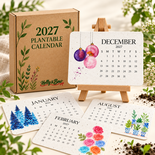 Holly & Bow Plantable Calendar