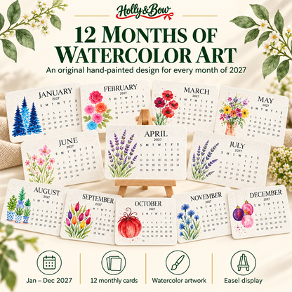 Holly & Bow Plantable Calendar