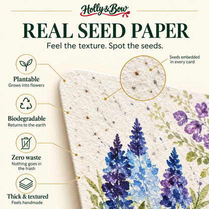 Holly & Bow Plantable Calendar